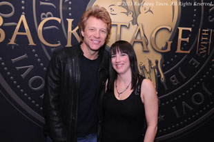 Jon Bon Jovi et Isabelle S. À Toronto, Ontario, Canada (1er novembre 2013)